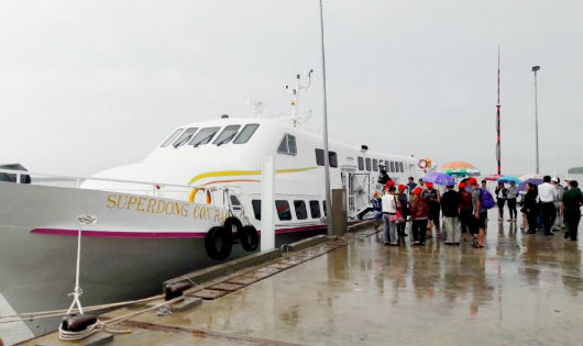Sóc Trăng: Đưa vào vận hành tuyến cao tốc đi Côn Đảo