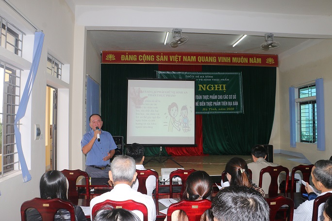 Các học viên tại lớp tập huấn 