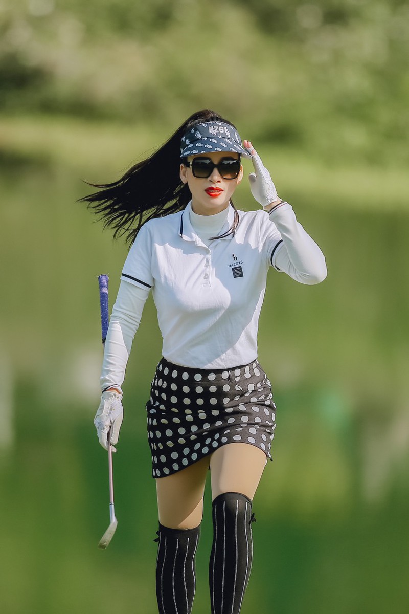 Golf giúp chị rèn tính kỷ luật, cam kết và không bao giờ bỏ cuộc. 