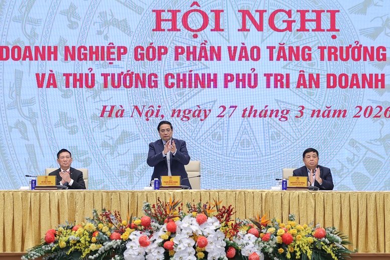Thủ tướng: Doanh nghiệp là trung tâm, là chủ thể trong thực hiện mục tiêu tăng trưởng từ 10% trở lên- Ảnh 2.