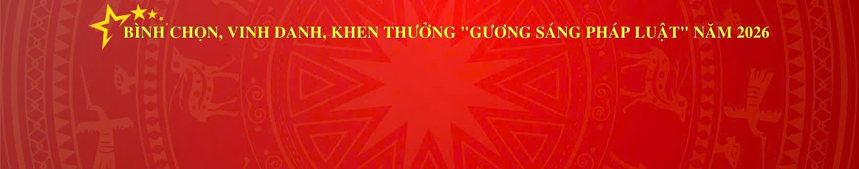 Gương sáng pháp luật năm 2026