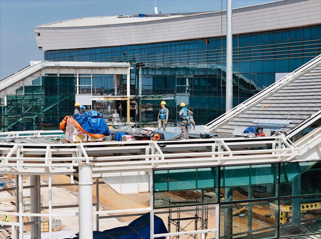 Đại công trường sân bay Long Thành ‘không ngủ’ trong những ngày đầu năm mới