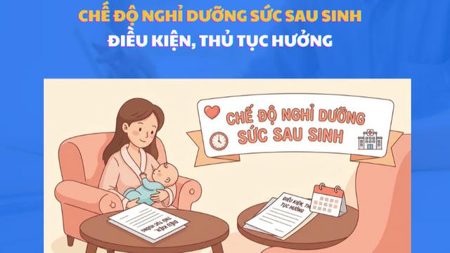 Có được hưởng chế độ nghỉ dưỡng sức sau sinh 2 lần?