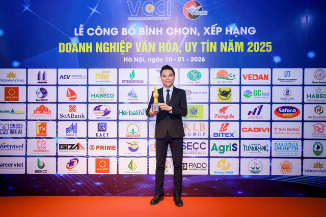 Herbalife Việt Nam được Liên đoàn Thương mại và Công nghiệp Việt Nam vinh danh “Doanh nghiệp Văn hóa, Uy tín” năm 2025