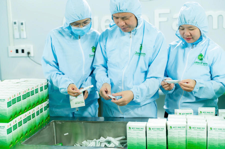 THQueenFarm kiểm soát chất lượng sản phẩm nghiêm ngặt từ gốc tới thành phẩm.