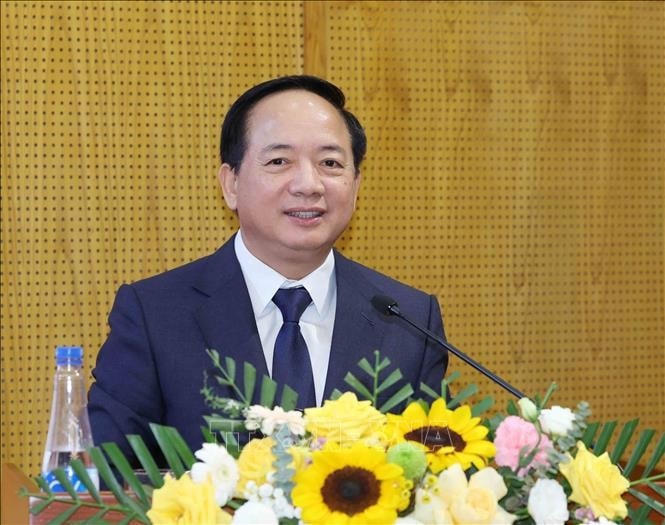Trưởng Ban Tuyên giáo và Dân vận Trung ương Trịnh Văn Quyết. Ảnh: Phương Hoa/TTXVN