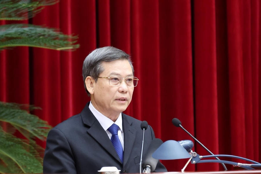 Đồng chí Lê Minh Trí, Bí thư Trung ương Đảng, Phó trưởng Ban thường trực Ban Nội chính Trung.