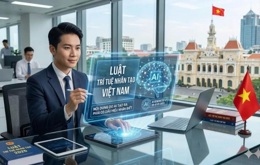 Luật AI Việt Nam đã xác lập một tư duy quản trị hiện đại, tiệm cận với các khung tham chiếu khắt khe nhất thế giới.(Ảnh minh họa trong bài - Nguồn: AI)