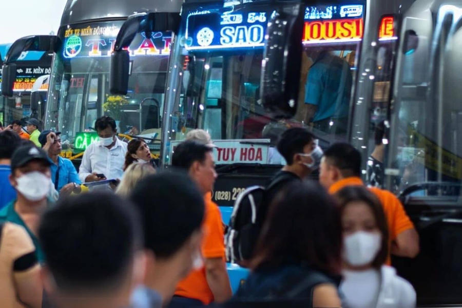 Tính đến 12/3, một số Sở Xây dựng đã ghi nhận trường hợp kê khai tăng giá vé lĩnh vực vận tải đường bộ. (Ảnh: H.Mây)