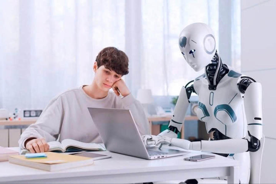 Con người đang dần lệ thuộc vào AI mà đánh mất thói quen suy nghĩ. (Nguồn: ST)
