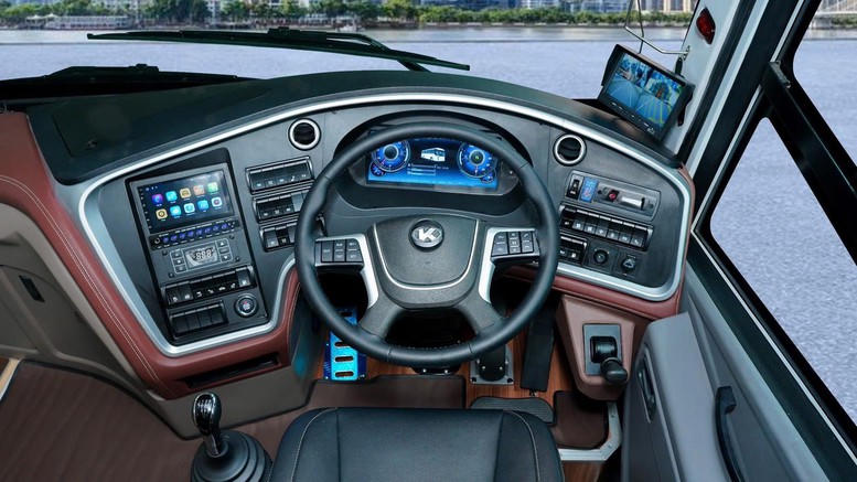 KIM LONG MOTOR xuất khẩu lô xe bus "Made in Việt Nam" thuần điện và diesel đầu tiên sang Thái Lan- Ảnh 4.