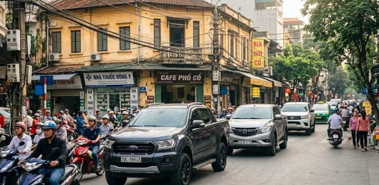 Sở Xây dựng Hà Nội đề xuất nới quy định với xe pickup, cho lưu thông như ô tô con.
