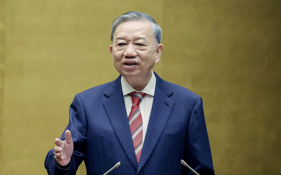 Tổng Bí thư Tô Lâm. (Ảnh: TTXVN).