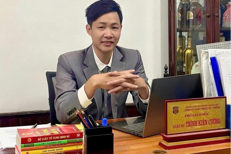 Luật sư Trình Kiên Cường.
