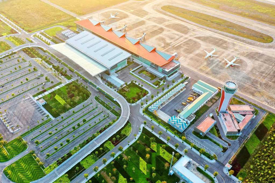 Hạ tầng khu công nghiệp nằm ở phía Đông Bắc sân bay Vân Đồn. (Ảnh minh hoạ)