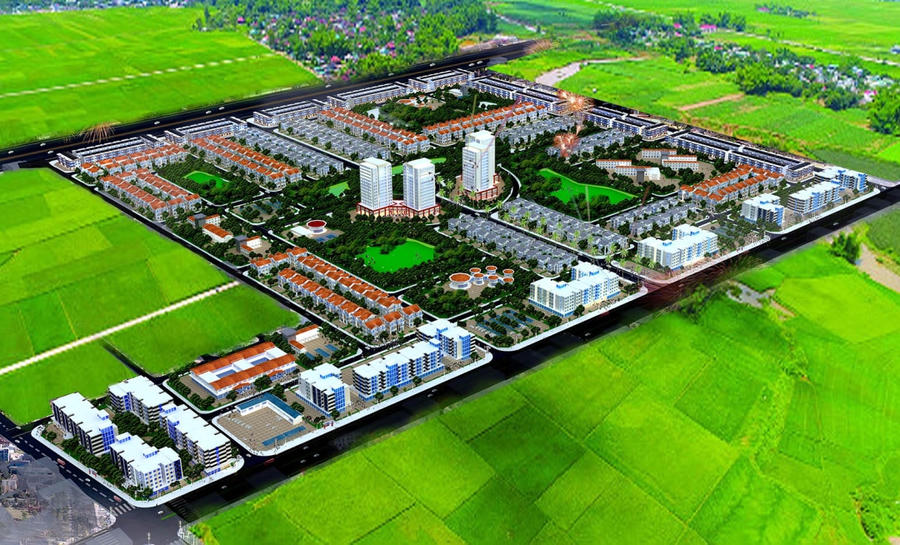 Phối cảnh Dự án Khu đô thị mới Thanh Lâm - Đại Thịnh 2.