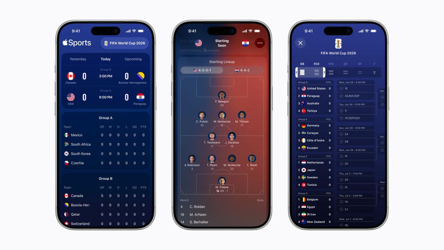 Apple ra mắt ứng dụng cho World Cup 2026 (Ảnh: MacRumors) Apple ra mắt ứng dụng cho World Cup 2026 (Ảnh: MacRumors)