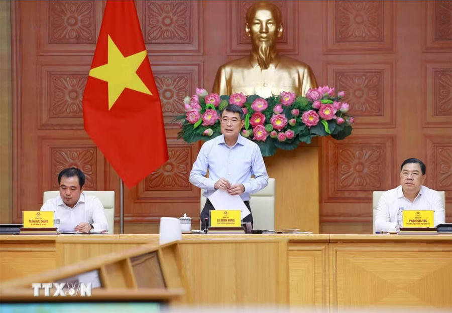 Thủ tướng Lê Minh Hưng chủ trì họp về nhà ở cho thuê trên địa bàn Thành phố Hà Nội. 
(Ảnh: Dương Giang/TTXVN)