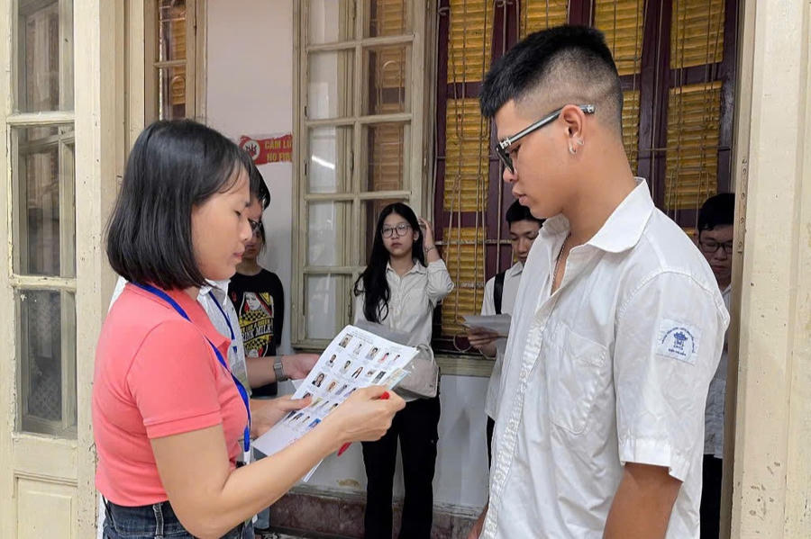 Thí sinh thi THPT 2025. (Ảnh minh họa: PV)
