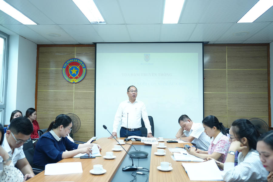 Phó Cục trưởng Phan Đăng Kiên phát biểu khai mạc. (Ảnh trong bài: PV)