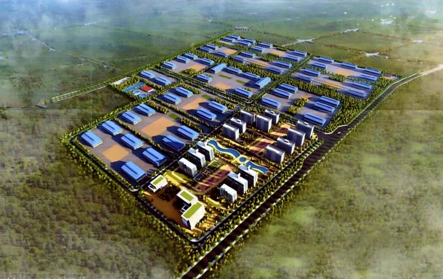 Phối cảnh dự án Khu công nghiệp Gia Lộc 3.