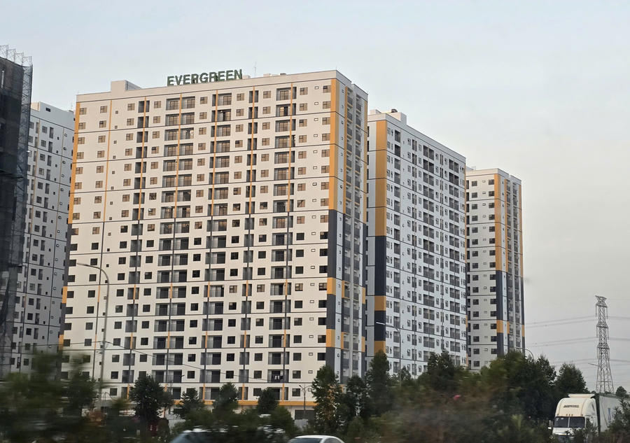 Dự án Khu nhà ở xã hội Evergreen (Bắc Ninh). (Ảnh minh hoạ, nguồn: Đoàn Chi) Dự án Khu nhà ở xã hội Evergreen (Bắc Ninh). (Ảnh minh hoạ, nguồn: Đoàn Chi)