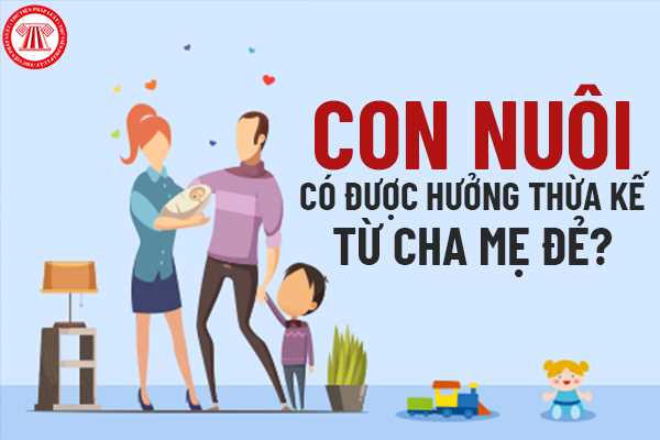 Theo dự thảo Luật Nuôi con nuôi (sửa đổi), sau khi quan hệ nuôi con nuôi được xác lập, quyền thừa kế của con nuôi đối với cha mẹ nuôi sẽ được bảo đảm như con đẻ. (Ảnh minh họa: thuvienphapluat.vn)