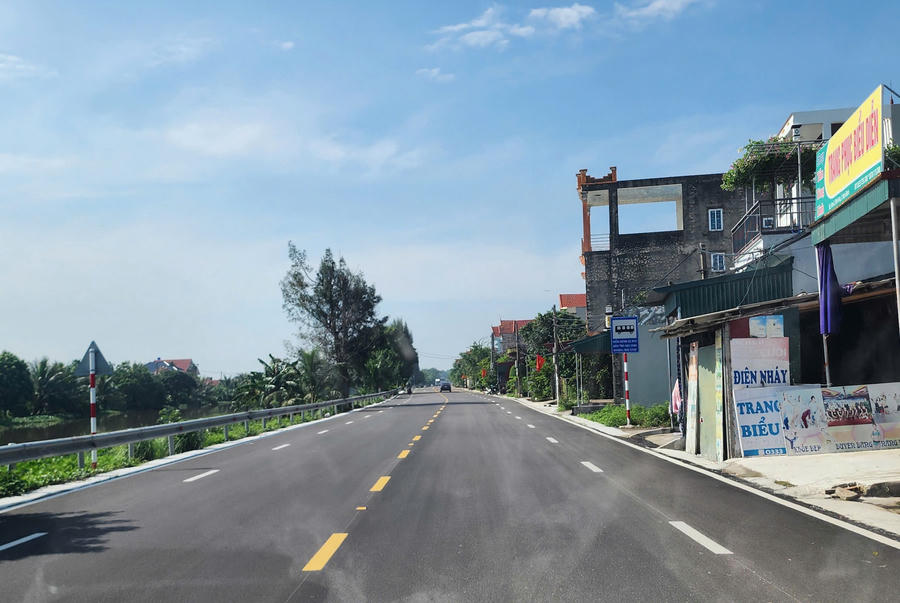 Tuyến đường nối Hoa Lư với TD07 (Ảnh NH)