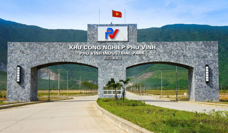 Khu công nghiệp Phú Vinh, phường Hoành Sơn, tỉnh Hà Tĩnh. (Ảnh: hatinh.gov.vn)